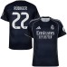 Real Madrid Bortatröja Rüdiger 22 2025–2026 Real Madrid Bortatröja Rüdiger 22 2025–2026